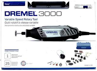 Dremel 3000 120V Corded Electric Rotary Tool + Case & Kit [SEALED] - Image 1 of 3