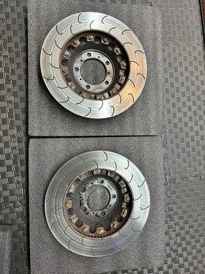 Rotores dianteiros AP Racing Essex 2 peças 380mm 991 Turbo/s 981/718 GT4 e 718 Spyder - Imagem 1 de 4