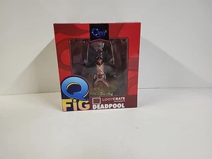 Lootcrate Exclusive Deadpool Vinyl Figure By QFIG 2015 Free Shipping - Picture 1 of 7