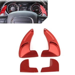 for Dodge Challenger Jeep Red Steering Wheel Shift Paddle Shifter Extension - Picture 1 of 8