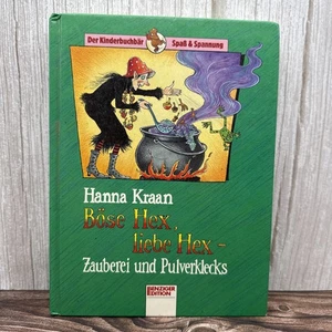 German Kids Book Böse Hex Liebe Hex Hanna Kraan HC Deutsch Reading Fairy Tale - Bild 1 von 12