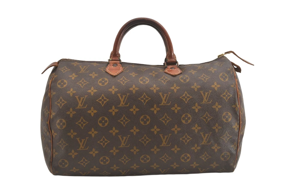 Authentic Louis Vuitton Monogram Speedy 35 Hand Boston Bag Old Model LV 2040N - Image 1 of 4