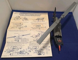 De colección 1983 GI JOE Cobra F.A.N.G. Girocóptero roto Hasbro ARAH helicóptero con Instr - Imagen 1 de 11