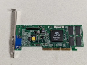 Vintage AGP VGA Graphics Controller ~ nVidia Quadro2 MXR ~ PROTOTYPE - Picture 1 of 3
