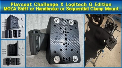 Playseat Challenge X Logitech G Edition MOZA Shifter oder Handbremse oder... - Bild 1 von 4