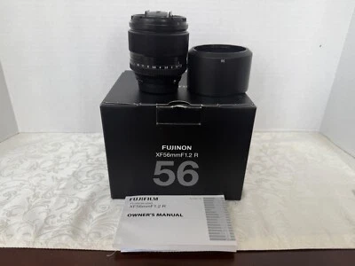 Fujinon XF 56mm f/1.2 R Lens – Mint Condition | Original Box, Hood & Manual 📦✨ - Image 1 of 4