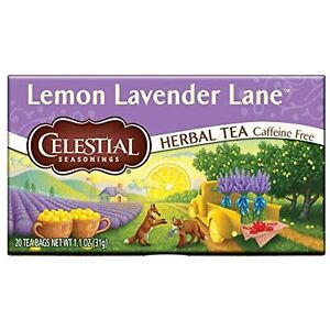 Celestial Seasonings Herbal Tea Lemon Lavender Lane OVERSTOCK