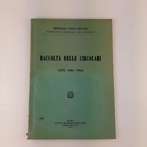 Libro Raccolta delle circolari del demanio. ministero delle finanze - anno 1963 - Picture 1 of 4