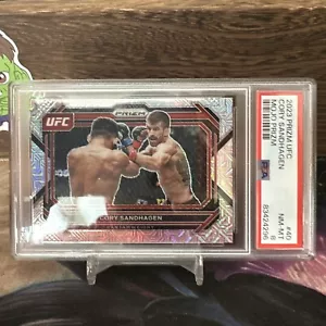 2023 Panini Prizm UFC Cory Sandhagen/25 Mojo #40 PSA 8 - Foto 1 di 2