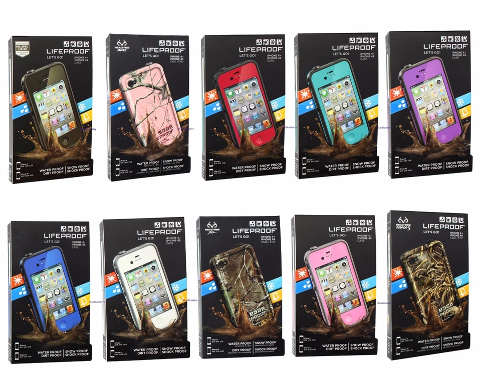 Lifeproof fre Waterproof Case for iPhone 4S & iPhone 4 w/ Authentic Serial NEW! - Image 1 of 1