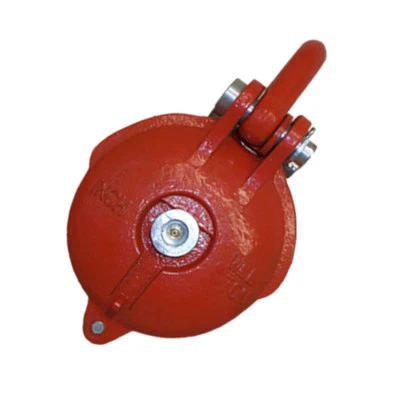 3 Ton Bail Snatch Block Hoist Rig-ging Shackle Wire Rope 4" Pulley - Image 1 of 3