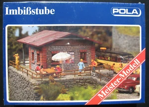 POLA Meister-Modell 630 - Imbißstube Imbiß Snack Bar - Spur H0 Eisenbahn Bausatz - Picture 1 of 2