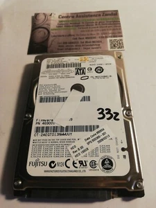 HARD DISK SATA FUJITSU 160 GB 2,5" 5400 RPM TESTATI 100% (33Z) - Picture 1 of 1