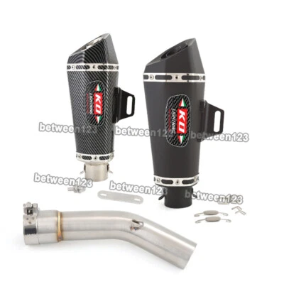 For Yamaha FZ1 2006-2015 Silence Pipe Middle Link Exhaust System Stainless steel - Image 1 of 4