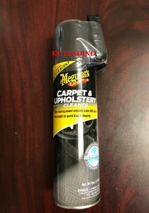 Meguiar's AUTO CARPET UPHOLSTERY Odor Stains CLEANER with Brush ~ NEW CAR Scent - Picture 1 of 7
