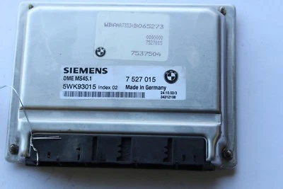 BMW E60 530I 2004 motor módulo informático ecu j3312 Foto 1 de 4
