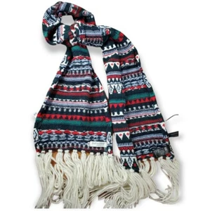 H&M Colorido Rayas Flecos Bufanda Invierno Blog LOGG Favorito Agotado Talla O/S - Imagen 1 de 8