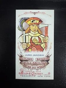 2014 Topps Allen Ginter Mini Outlaws Bandits All Around Do Wells - Juro Janosik - Picture 1 of 1
