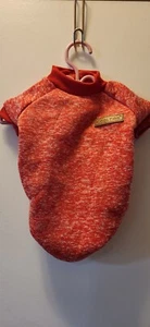 Hundekleidung kleines Sweatshirt = rot - Bild 1 von 3