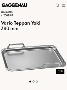 Gaggenau Teppan Yaki CA051300 17002187 for Induction - Picture 1 of 4