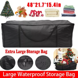 Tree Storage Bag, Waterproof Christmas Tree Storage Heavy Duty Storage Container - Picture 1 of 10