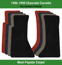 Lloyd Ultimat Front Row Carpet Mats for 1986-1990 Chevrolet Corvette 