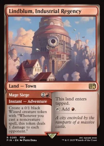 MTG Magic FIN Final Fantasy - 1x EN NM 0285 R Lindblum, Industrial Regency - Picture 1 of 1