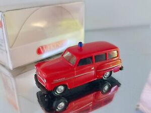 Wiking 1:87 - Opel Caravan 1956 - Feuerwehr - 861 12 -  OVP
