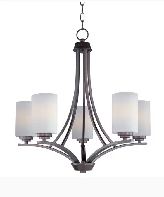 Maxim 20035SWOI Deven Chandelier in Oil Rubbed Bronze