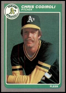 Chris Codiroli #420 1985 Fleer - Picture 1 of 2