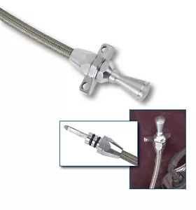Lokar TH 350 400 Hi-Tech Firewall Mount Transmission Dipstick TD-3350400FM Turbo - Foto 1 di 1