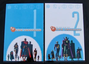 DC 2000 # 1 and 2 - JLA in 1941 - Complete Prestige Series (DC 2000) 9.4 NM - Picture 1 of 3