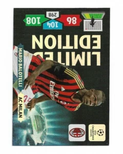 2013-14 Panini Adrenalyn XL UEFA Champions Limited Edition Mario Balotelli - Picture 1 of 1