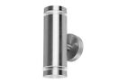 Integral Outdoor, Stainless Steel, IP65, Up And Down Wall Light - 2x GU10 Holder