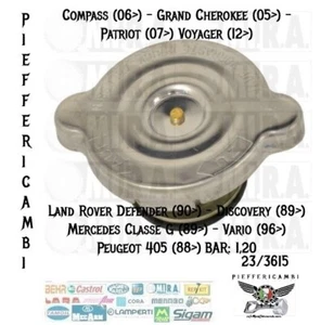 KÜHLERDECKEL LAND ROVER DEFENDER (90) - DISCOVERY (89) 1.20 BAR - Bild 1 von 3