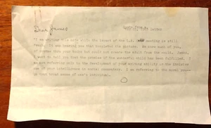 1963 Typed Letter Signed ~ PS 24 Teacher Orilla Winfield to James Baldwin - Picture 1 of 2