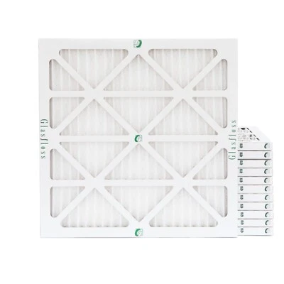 20x20x1 MERV 10 Pleated Air Filters. 12 PACK. Actual Size: 19-1/2 x 19-1/2 x 7/8 - Image 1 of 4