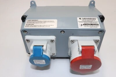 MENNEKES	AMX1A-919119 32/16A 2P+/3P+N AMAXX POWER DIST ENC ASSEMBLY NEMA IP44 - Image 1 of 3