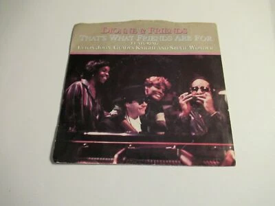 Dionne Warwick & Friends That's What Friends Are For 45 Rpm P/S ELTON JOHN N/MNT - Image 1 of 4