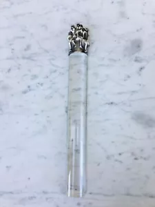 CHRISTOFLE EROTIC ARGENTO LUCITE "CARIATIDES" SILVER JEAN FILHOS MODERNIST RARE - Picture 1 of 8
