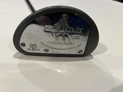 RAM ZEBRA FACE BALANCED MALLET PUTTER RH STEEL PUTT FLEX P 35.5" - Image 1 of 4
