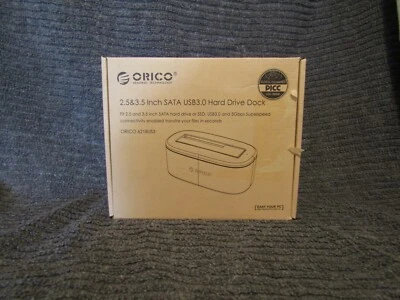 ORICO 2.5&3.5 Inch SATA USB3.0 Hard Drive Dock 6218US3 - Image 1 of 4