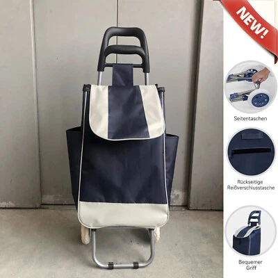 MARKENLOS Carrello della Spesa Carrello della Spesa Trolley Shopping Borsa Carrello Pieghevole 30KG