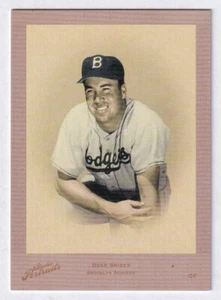 2005 Studio Portraits Throwback Sepia #SP-4 Duke Snider /25 Brooklyn Dodgers - Foto 1 di 2