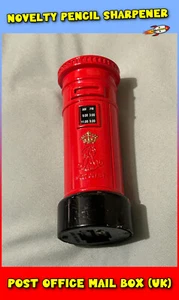 Novedad afilador de lápices buzón de correo oficina de correos (Reino Unido) 8,5 cm - Imagen 1 de 4