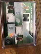 2008-09 SPx Winning Materials Trios Deron Williams Carlos Boozer Ronnie Brewer