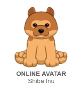 Webkinz Classic Shiba Inu perro *solo código* (~mensaje~) - Imagen 1 de 3