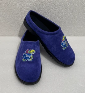Hush Puppies Herren Kansas Jayhawks Hausschuhe blau Wildlederoptik Gr. Männer 11 - Bild 1 von 9