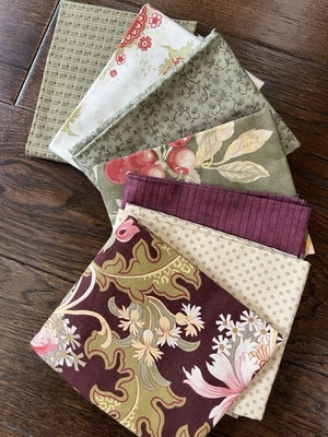 MODA  Brannock & Patek, Laundry Basket Quilts- Fat Quarters, Remnant Fabrics VTG - Image 1 of 4