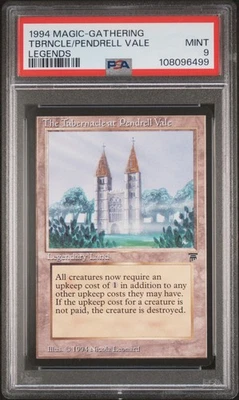 THE TABERNACLE AT PENDRELL VALE Legends Rare Reserved List PSA 9 MTG - Image 1 of 2